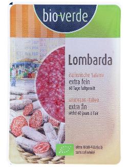 Lombarda Salami, geschnitten von bio-verde