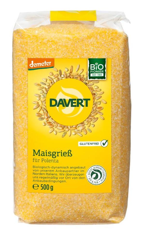 Produktfoto zu Maisgrieß Polenta von Davert