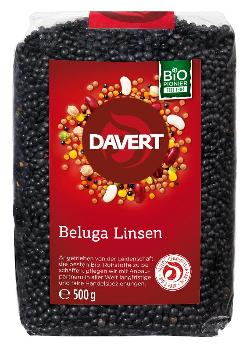 schwarze Beluga Linsen von Davert