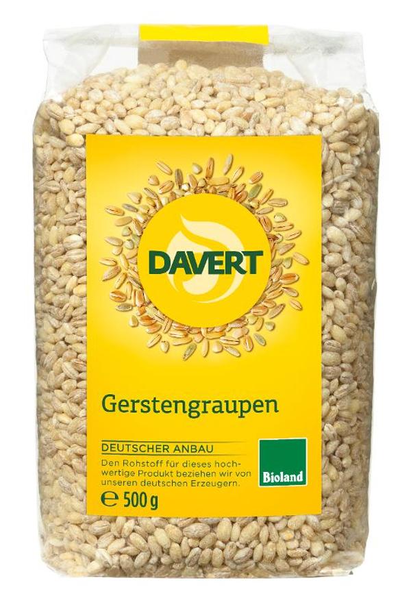 Produktfoto zu Gerstengraupen von Davert