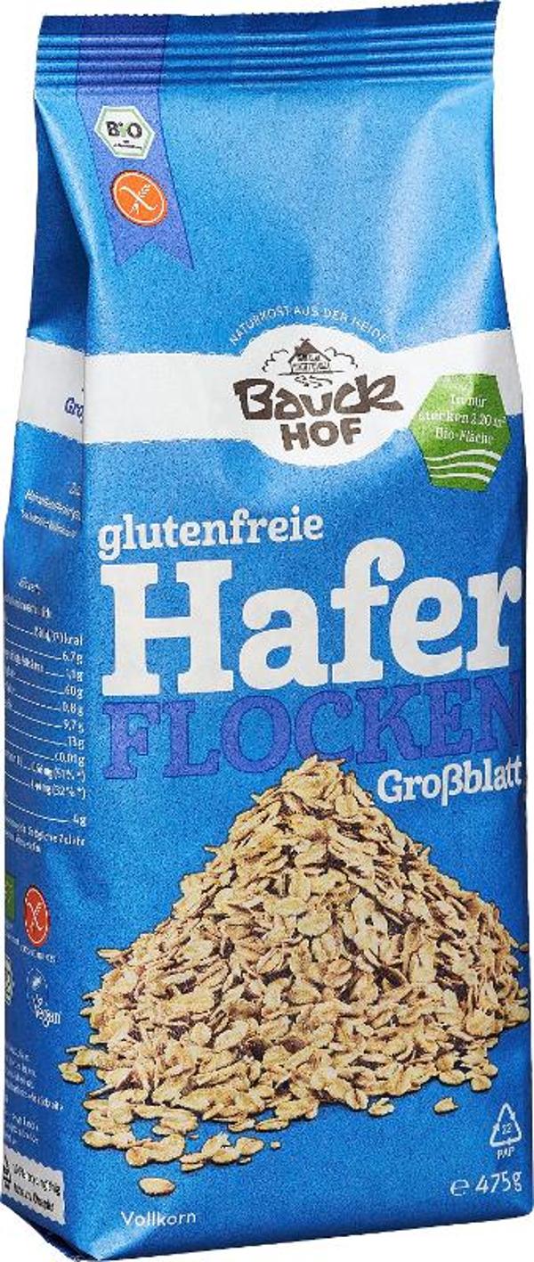 Produktfoto zu Haferflocken, Großblatt glutenfrei von Bauckhof