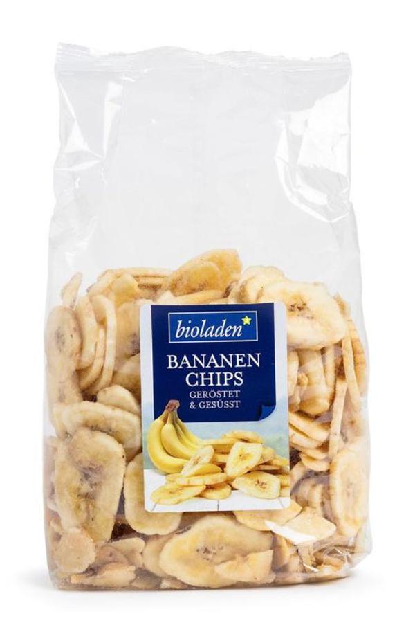 Produktfoto zu Bananenchips von bioladen