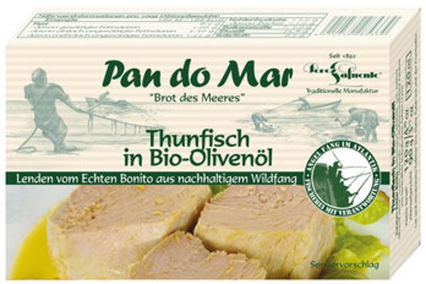 Produktfoto zu Thunfisch in Olivenöl von Pan do mar