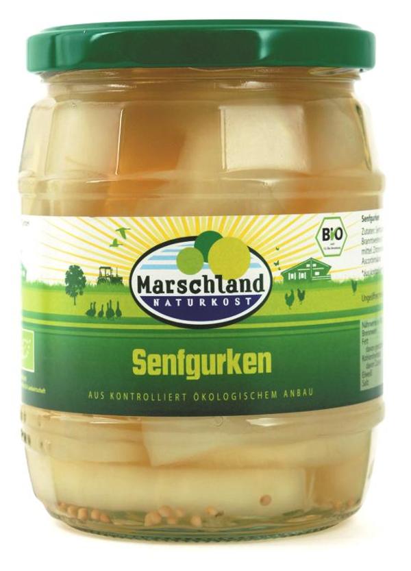 Produktfoto zu Senfgurken von Marschland