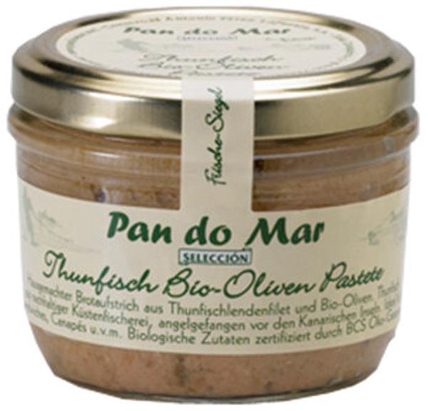 Produktfoto zu Thunfisch Oliven Pastete von Pan do Mar
