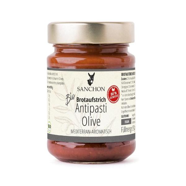Produktfoto zu Brotaufstrich Antipasti Olive von Sanchon