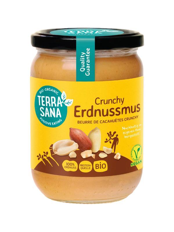 Produktfoto zu Erdnussmus Crunchy von TerraSana