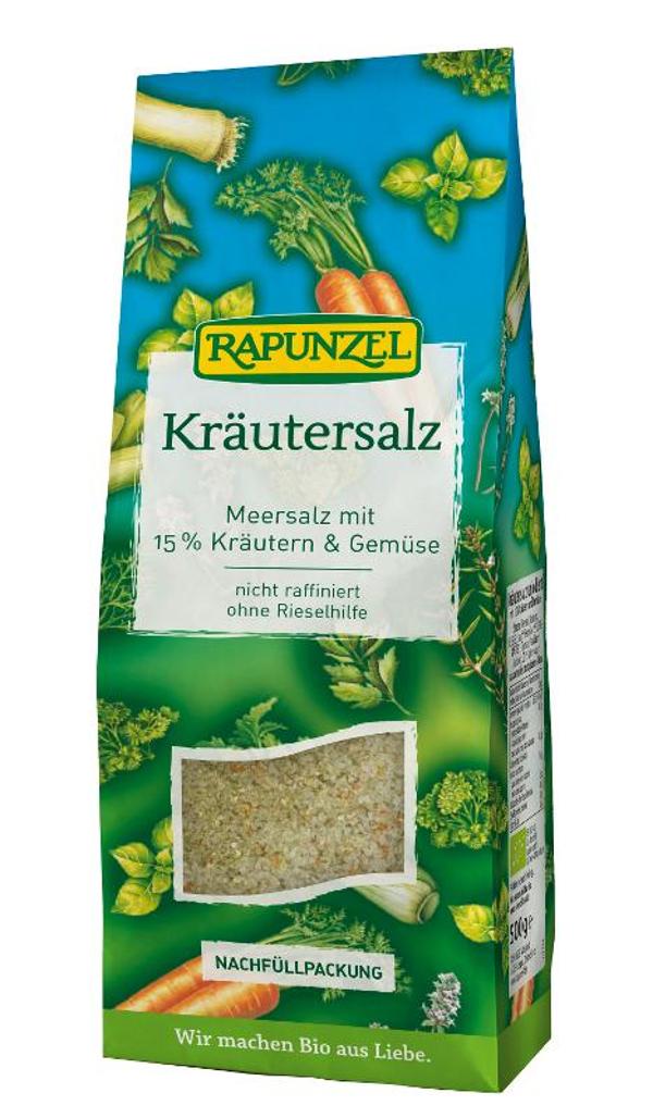 Produktfoto zu Rapunzel Kräutersalz Nachfüllbeutel