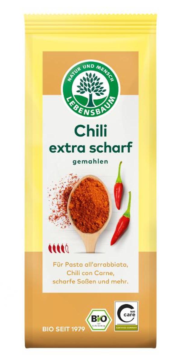 Produktfoto zu Chili extra scharf gemahlen von Lebensbaum