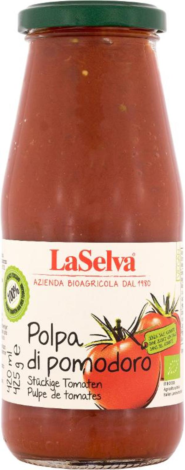 Produktfoto zu Polpa di Pomodoro - stückige Tomaten von LaSelva
