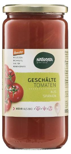 Geschälte Tomaten in Tomatensaft von Naturata