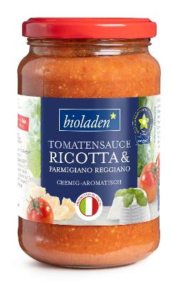 Tomatensauce Ricotta&Parmigiano Reggiano von bioladen