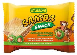 Samba Snack, Haselnuss-Schoko-Schnitte, 3er Pack von Rapunzel