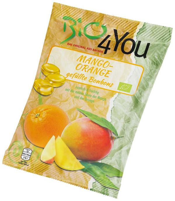 Produktfoto zu Mango Orange Bonbons von bio4You