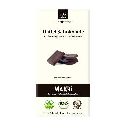 Dattel Schokolade Edelbitter von Makri