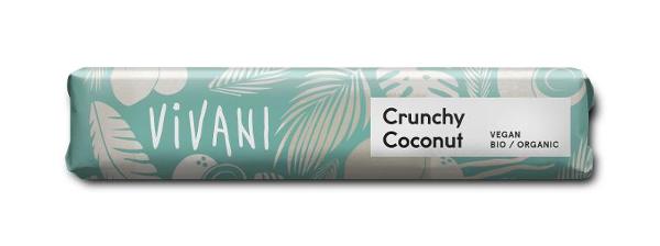 Produktfoto zu Crunchy Coconut Riegel von Vivani