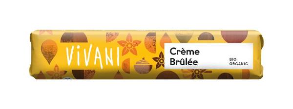 Produktfoto zu Crème Brûlée Riegel von Vivani