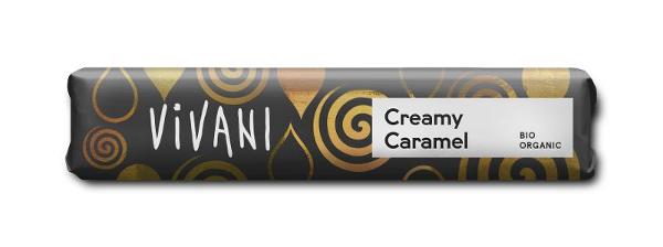 Produktfoto zu Creamy Caramel Riegel von Vivani
