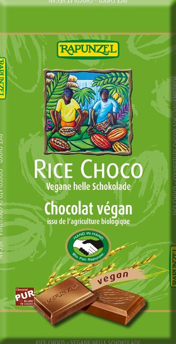 Produktfoto zu Rapunzel Schokolade Reismlich (vegan)