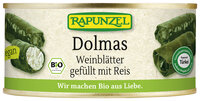 Dolmas Weinblätter gefüllt mit Reis, Projekt