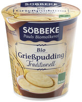 Bio Grießpudding Traditionell
