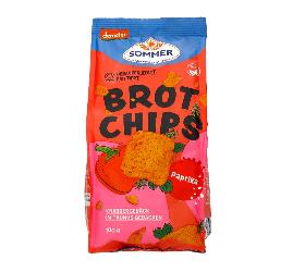 Brot-Chips mit Paprika & Chili 100g