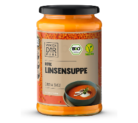 Rote Linsensuppe Curry Kokos 380g