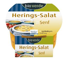 Herings-Salat Senf-Marinade 150g