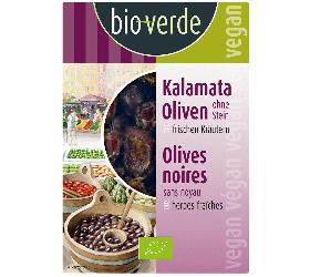 Schwarze Kalamata Oliven 150 g