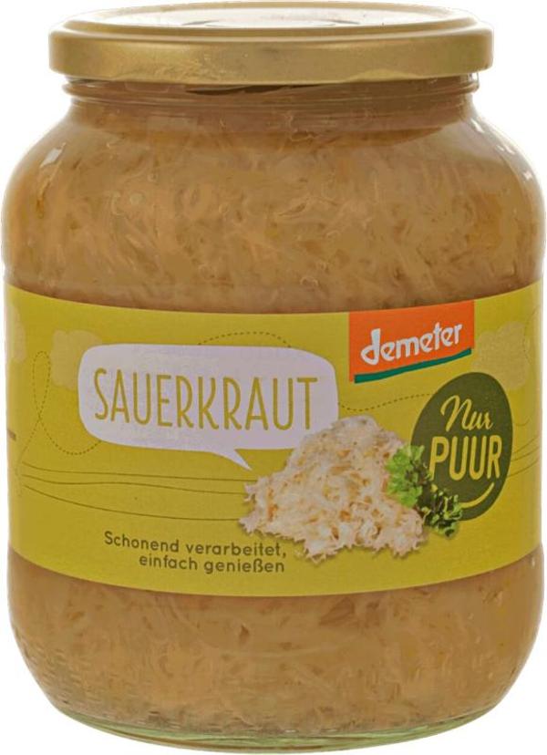 Produktfoto zu Sauerkraut Glas 680g (NPU)
