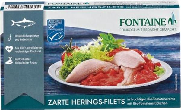 Produktfoto zu Fisch: Hering in Tomatencreme