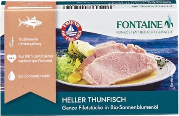 Produktfoto zu Heller Thunfisch in Öl (FON)