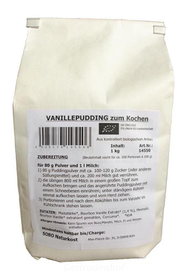 Produktfoto zu Puddingpulver Vanille, 1kg