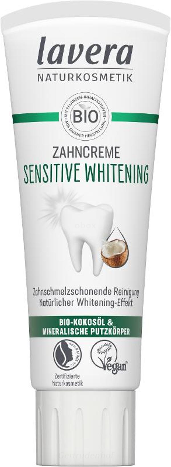 Produktfoto zu Zahncreme Whitening Basis Sens