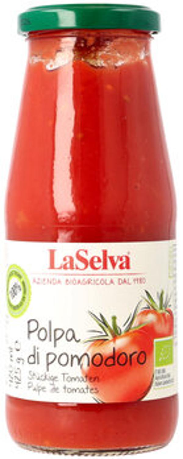 Produktfoto zu Tomatenpolpa o. Salz 425g SEL