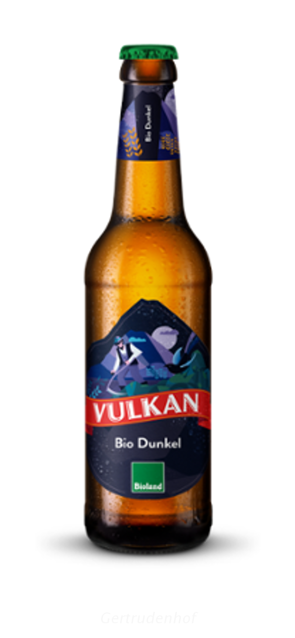 Produktfoto zu Vulkan Bier Dunkel, regional