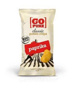 Paprika Chips 125g Go Pure YEL