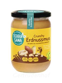Erdnussmus crunchy 500 g (TER)