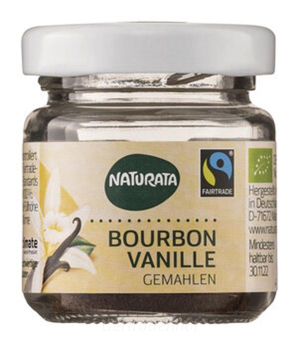 Produktfoto zu Vanillepulver Bourb. Glas NAT