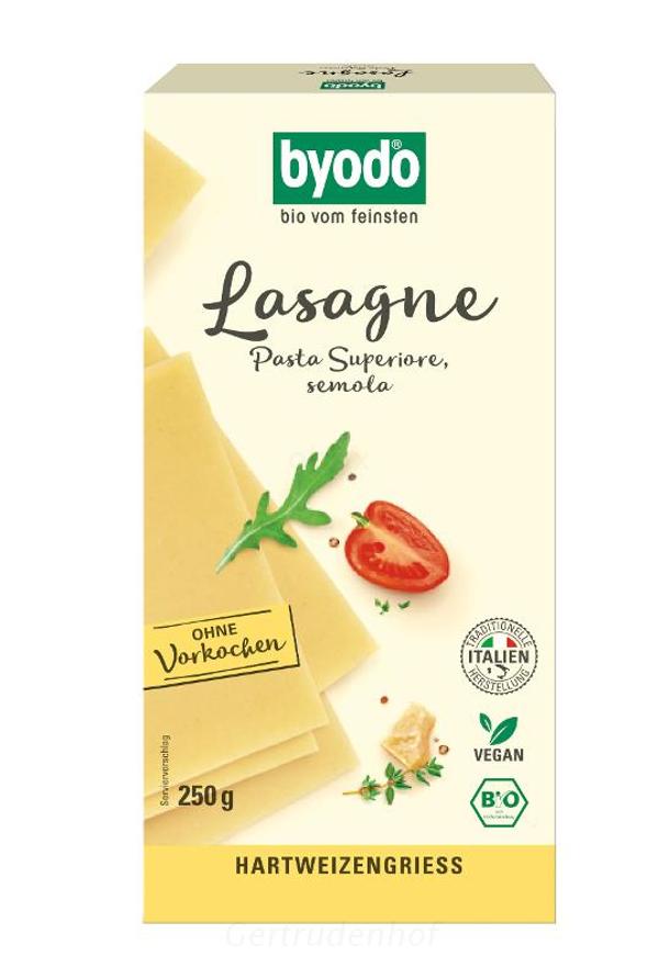 Produktfoto zu Lasagneplatten semola 250g BYO