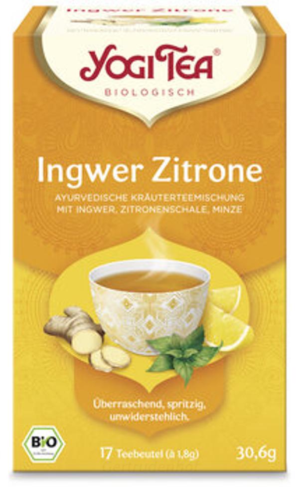 Produktfoto zu Yogi Tee Ingwer Zitrone TB