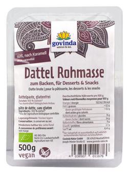 Dattel Rohmasse 500 g (GOV)