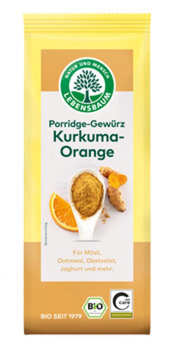 Produktfoto zu Porridge Gewürz Kurkuma-Orange