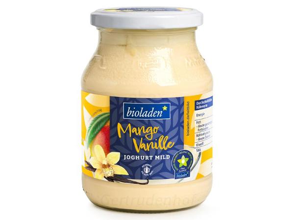 Produktfoto zu Joghurt Mango-Vanille 500g WBI
