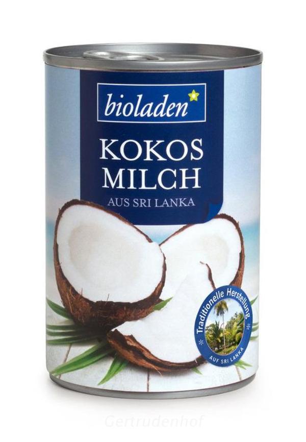 Produktfoto zu Kokosmilch, 400 ml (biol)