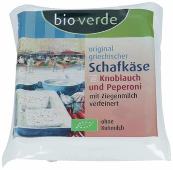 Produktfoto zu Schafkäse Knobl.+ Pep. 150g