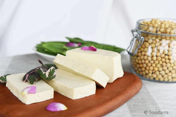 Produktfoto zu Tofu natur 300g Sojafarm