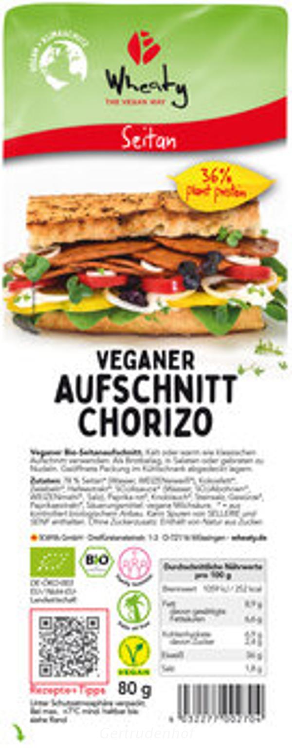 Produktfoto zu Wheaty Vegane Slices Chorizo