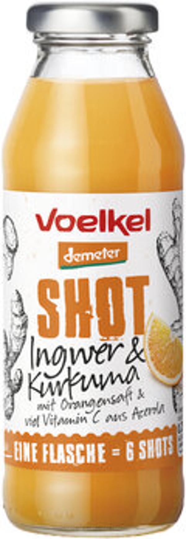 Produktfoto zu Shot Ingwer-Kurku 0,28 L VOE