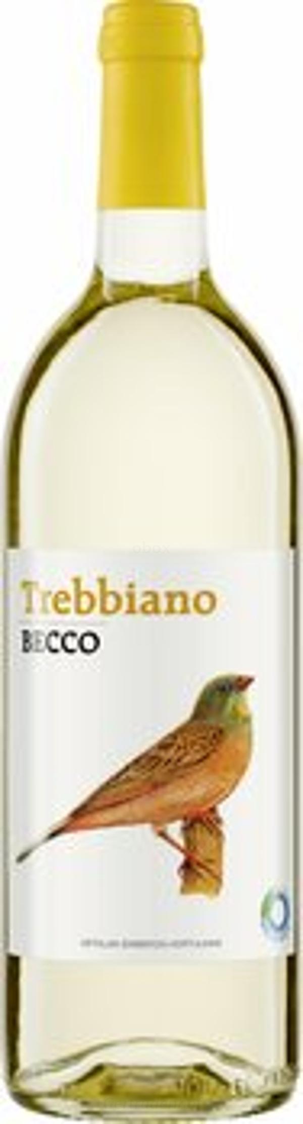 Produktfoto zu Becco Trebbiano weiß 1 L